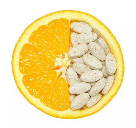 Vitaminas C.